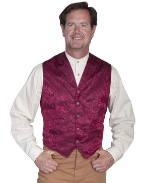 512044-Sil Scully Wahmaker Mens Old West Classic Dragon Vest 